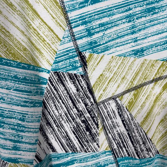 Ruby Rd. Favorites Women's Patchwork Print Colorful Top - Size Petite XL (PXL) - Picture 3 of 6